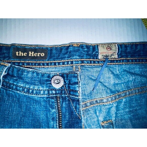 AG Adriano Goldschmied The Hero Relaxed Fit Jeans Men's Size 36x34 Made USA - Picture 15 of 16